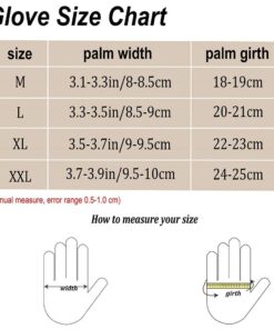 ILM Alloy Steel Touchscreen Bicycle Motorcycle Motorbike Powersports Racing Gloves (L, RED) Model 10C Large 12 61pnGEsBMJL