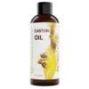 Castor Oil Pure Carrier Oil - Cold Pressed Castrol Oil for Essential Oils Mixing Natural Skin Moisturizer Body & Face, Eyelash Caster Oil, Eyelashes Eyebrows Lash & Hair Growth Serum 1 Gallon 4 Fl Oz (Pack of 1) 41 61pnNcUUJHL