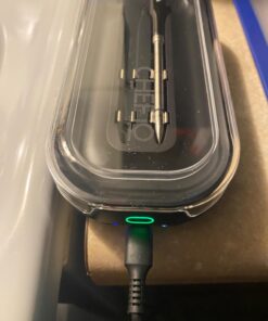 CHEF iQ Smart Wireless Meat Thermometer with 2 Ultra-Thin Probes, Unlimited Range Bluetooth Meat Thermometer, Digital Food Thermometer for Remote Monitoring of BBQ Grill, Oven Hub + 2 Probes (2023) 79 61po2NCGbqL