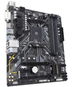 Gigabyte B450M DS3H (AMD Ryzen AM4/Micro ATX/M.2/HMDI/DVI/USB 3.1/DDR4/Motherboard) 22 61poOKeXXHL