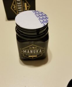 Kiva Raw Manuka Honey, Certified UMF 20+ | MGO 850+ | 100% Pure Genuine New Zealand (8.8oz/250g Bottle) | Non-GMO | No Antibiotics | Traceable | UMF & MGO Certified 8.8 Ounce (Pack of 1) 57 61pqHMJ xqL 1