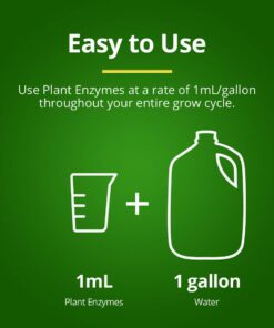 Humboldts Secret Plant Enzymes – Best Plant and Root Enzymes – 7000 Active Units of Enzyme per Milliliter – Quality Plant Food and Plant Fertilizer – Highly Concentrated – 16 Ounce 15 61psgldUYeL