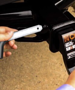 CURT 21510 Trailer Hitch Pin & Clip with Vinyl-Coated Grip, 5/8-Inch Diameter, Fits 2-Inch Receiver, CLEAR ZINC 26 61pur9gJsL 1