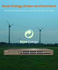 Tenda Layer-3 Managed PoE Switch|24 Port GE Ports| 4x1G Base-X SFP| 1 Console Port | VLAN | QoS | DHCP Snooping(TEG5328P-24-410W) TEG5328P-24-410W 13 61pvFzudHsL