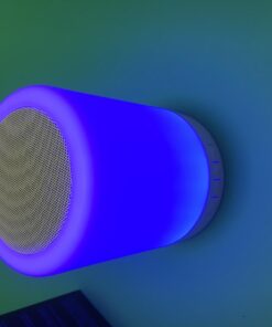 Elecstars Touch Bedside Lamp - with Bluetooth Speaker, Dimmable Color Night Light, Outdoor Table Lamp with Smart Touch Control, Best Gift for Men Women Teens Kids Children Sleeping Aid 79 61pvj4wt8fL