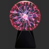 Lebbeen Glass Plasma Ball Sphere Lightning Light Lamp Party Magical Ball electrostatic Flashing Ball (6.0 Inches) 12 61pwKGJbjAL
