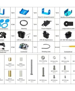 LewanSoul Robotic Arm Kit 6DOF Programming Robot Arm with Handle PC Software and APP Control with Tutorial 23 61pwdTw 29L