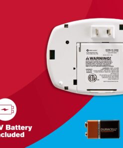 First Alert CO605 Plug-In Carbon Monoxide Detector with Battery Backup , White 1-Pack Alarm 21 61pwjaHpktL