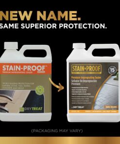 Alternative view of Stain Proof Premium Impregnating Sealer - 1 Quart, Protects Against Stains, Water Damage & Dissolved Salts, Sealer for Granite, Marble, Tile & Stone; for Indoor & Outdoor Application