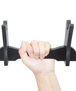 Eforlife 8" Wand Stand Black Wood Mini Samurai Sword Stand Wakizashi Tanto Blade Holder Dagger Dispaly Stand Short Sword Rack 19 61px6eRS7L