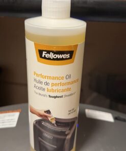Fellowes Powershred Performance Shredder Oil, 16 oz. Extended Nozzle Bottle (3525010) 11 61pyjaJkBL