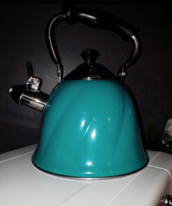 Mr. Coffee Alderton Tea Kettle, 2.3 Quarts, Green 22 61pzSV LKL