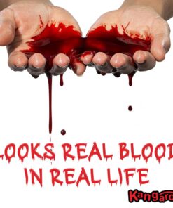 Kangaroo Fake Blood for Halloween, Special Effects Makeup, True Blood Color, 14 oz, Package May Vary 29 61pzw5axnL