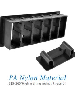 AutoEC Rocker Switch Panel Switch Holder Housing Kit - Black Plastic Pack of 6 21 61q sbAJiAL