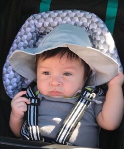 i play. Baby Girls' Brim Hat | All-Day UPF 50+ Sun Protection for Head, Neck, & Eyes 0-6 Months Gray 20 61q vAK1bL 1