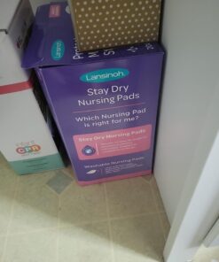 Lansinoh Stay Dry Disposable Nursing Pads, Soft and Super Absorbent Breast Pads, Breastfeeding Essentials for Moms, 200 Count 200 Count (Pack of 1) 32 61q07vm1JYL