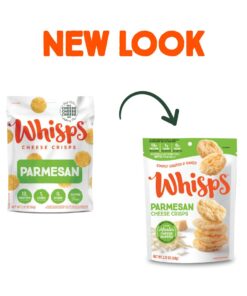 Alternative view of Whisps Cheese Crisps Parmesan Cheese | Protein Chips | Healthy Snacks | Protein Snacks, Gluten Free, High Protein, Low Carb Keto Food (10.8 Oz, 2 Pack) 10.8 Ounce (Pack of 2)