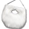 USToy Disguise Santa Claus, Wizard, Biker Fake Beard and Mustache Costume, White 3 61q2sg5uWtL