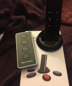 JTD Wireless RF Item Locator/Key Finder with LED flashlight and base support. With 4 Receivers Key Finder-Wireless key RF locator, Remote Control, Pet, Cell, Wireless RF Remote Item, Wallet Locator. (4 Receivers) 31 61q3hPr7JL