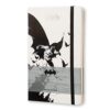 Moleskine Limited Edition Batman Notebook, Hard Cover, Large (5" x 8.25") Ruled/Lined, White, 240 Pages White, Ruled