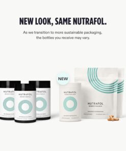 Nutrafol Women's Balance Hair Growth Supplements, Ages 45 and Up, Clinically Proven Hair Supplement for Visibly Thicker Hair and Scalp Coverage, Dermatologist Recommended - 3 Month Supply, Pack of 3 20 61q50a5PPtL