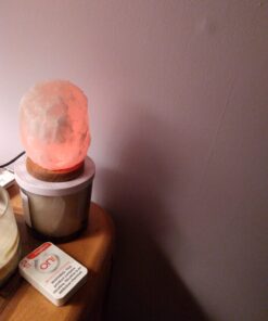 Evolution Salt Natural, 3.5" x 3.5" x 5" 853 USB Himalayan Salt Lamp Multi Color Changing 1-2 lbs 37 61q6LnSv5FL