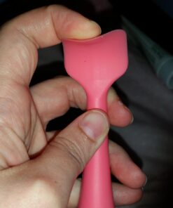 Bumco Baby Diaper Rash Cream Applicator - Baby Bum Brush Diaper Cream Spatula for Butt Paste Diaper Cream - Newborn Baby Essentials, Perfect for Baby Registry, Baby Shower Gifts - Pink 28 61q7N49btlL