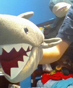 Folkmanis Shark Hand Puppet Classic 11 61q9Ty7EOSL