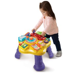 VTech Magic Star Learning Table (Frustration Free Packaging), Yellow Frustration Free Packaging 17 61q9yWpAP L