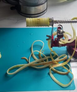 Johnny Apple Peeler, Corer, Slicer, Pie Maker, Stainless Steel Blades, Red VKP1010 Suction Base 31 61qCsqV7Y6L