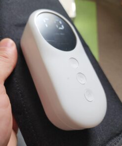 LINGTENG Leg Massager for Circulation and Pain Relief, Calf Air Compression Massager with Heat, Leg Massager with 3 Intensities, 3 Modes, Easy to use, Muscle Relaxation, Gifts (Pair) Gray 68 61qHDbe8DEL