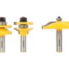YONICO Raised Panel Cabinet Door Rail and Stile Router Bits Set 3 Bit Ogee 1/2-Inch Shank 12335 Ogee - 1/2" Shank 3 61qHtAYF1EL