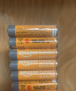 Amazon Basics 36-Pack AAA Alkaline High-Performance Batteries, 1.5 Volt, 10-Year Shelf Life 36 Count (Pack of 1) 26 61qIMhAtdTL