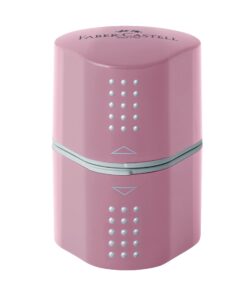 Faber-Castell Grip Trio Pencil Sharpener - Rose Shadows (Packaging May Vary) 13 61qIQWjzcfL