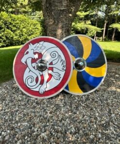 GDFB AB0129 Shield Boss with Hemispherical Dome, 7.5", Multi 20 61qJJqSNlUL