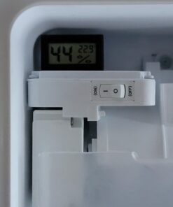 4-Pack Mini Digital Temperature Humidity Meters Gauge Indoor Thermometer Hygrometer LCD Display Fahrenheit (℉) for Reptile Tank,Jars,Guitar Case,Greenhouse, Garden, Cellar, Fridge, Closet 23 61qKwm9 KGL