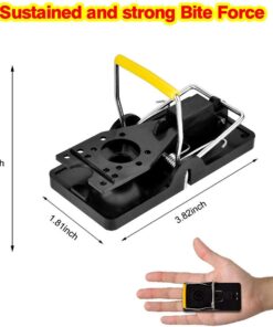 Mouse Trap Mouse Traps Indoor Mouse Traps for House Mouse Traps Outdoor Mice Traps for House Indoor 6 Pack M1-6 Packs 20 61qL0Y6Wf8L