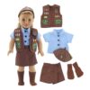 Emily Rose 18-inch Doll Clothes Modern 4-Piece Girl Scout Brownie-Inspired Uniform | Gift Boxed! | Compatible with 18" American Girl Dolls 59 61qLriikNL