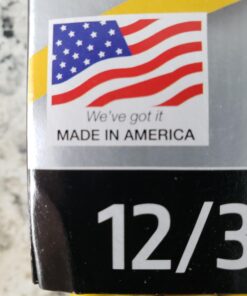 Southwire 2588SW0002 Outdoor Cord-12/3 SJTW Heavy Duty 3 Prong Extension Cord-for Commercial Use (50'; Yellow); 50 Feet 50 ft 36 61qMvemiErL