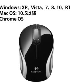 Logicool Logitech Wireless Mini Mouse Black M187BK 12 61qNoxhkT7L