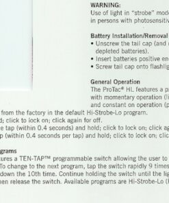 Streamlight 88040 ProTac HL 750-Lumen Professional Tactical Flashlight with CR123A Batteries, and Holster, Black, Clear Retail Packaging with CR1123A Batteries 16 61qOCC kCvL