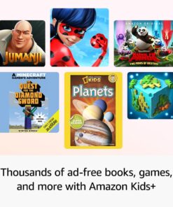 All-new Amazon Fire HD 10 Kids Pro tablet- 2023, ages 6-12 | Bright 10.1" HD screen | Slim case for older kids, ad-free content, parental controls, 13-hr battery, 32 GB, Happy Day Amazon Fire HD 10 Kids Pro (Standalone) 13 61qP0pxFGHL