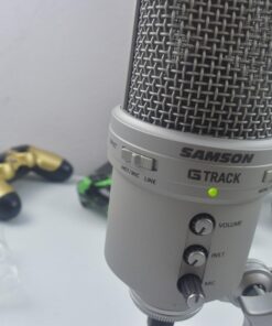 Samson G-Track USB Condenser Microphone with Audio Interface 18 61qPkl82lML