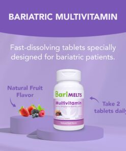BariMelts Bariatric Multivitamin - 1 Month Supply (60 Fast-Dissolving Tablets) - Post-Op Bariatric Vitamins 21 61qQ1zQPlxL 1