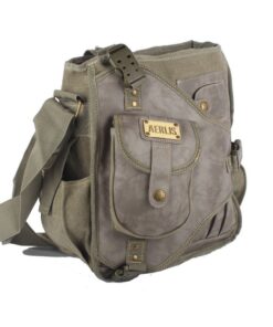 Innturt Men's Canvas Shoulder Bag Messenger Day Pack Army Green 7 61qQfFB2RL