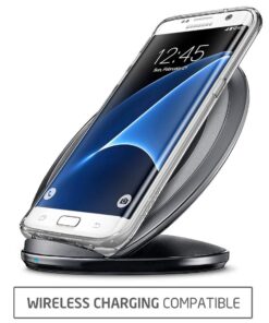 Galaxy S7 Edge Case, Scratch Resistant i-BlasonClear Halo Series Samsung Galaxy S7 Edge Hybrid Bumper Case Cover 2016 Release (Clear/Black) Clear/Black 18 61qRI8nkwIL