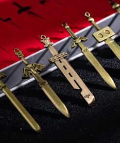 Xcoser Anime Game Metal Shield & Sword Necklace Set of 11 Cosplay Accessories 12 61qRe1z788L