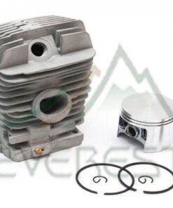 NEW CYLINDER HEAD PISTON KIT STIHL 46mm 029 MS290 039 MS390 PISTON PIN RINGS & CIRCLIPS