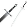 Sparkfoam Sword 40" Medieval Foam Sword w/Metallic Chrome Finish on Blade 6 61qSQe6 7NL