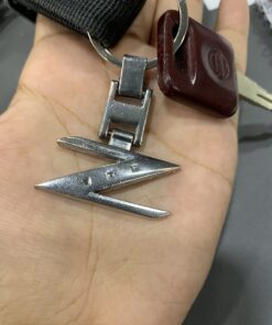 iJDMTOY Chrome Polished Ally Metal Letter Z Key Chain Ring Compatible With Nissan 240ZX 280ZX 300ZX 350Z 370Z Z Car 21 61qTAIOLuhL